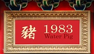 1983 Zodíaco chino: Año del cerdo de agua - Rasgos de personalidad ...
