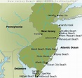 New Jersey Beaches Map - Jersey Shore Map