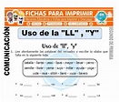 Uso de LL Y para Segundo de Primaria - Fichas para Imprimir | Spanish ...