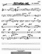 Recorda Me by J. Henderson - sheet music on MusicaNeo
