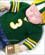 Baby Sports Jersey Sweater pattern by Yarn Twins | Crochet baby clothes ...