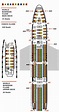 BOEING 747-400 NORTHWEST AIRLINES SEATING CHART | Icarus | Airplane ...