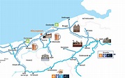 Mapa de Belgica - Mapa Físico, Geográfico, Político, turístico y Temático.