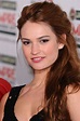 Lily James in 2012. | Lily james, Actress lily james, Hair