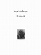 Jorge Luis Borges El Inmortal | PDF | Homero | Ilíada