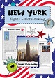Arbeitsblatt : Unterrichtsmaterial New York. Lesen. Geographie. Ausdrucken.