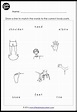 Free Body Parts Worksheets for Preschool