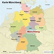 StepMap - Karte Münchberg - Landkarte für Deutschland