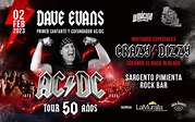 Dave Evans: AC/DC Tour 50 Años | Joinnus