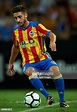 Ignacio "Nacho" Gil de Pareja Vicent of Valencia in action during the ...