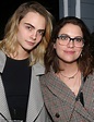 Cara Delevingne passionately kisses girlfriend Ashley Benson on ...