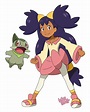 Pokemon anime - Iris (Sun and Moon style) by LukasThadeuART on DeviantArt