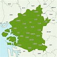 大阪府大阪市の地図 | Map-It マップ・イット