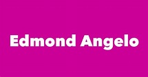 Edmond Angelo - Spouse, Children, Birthday & More