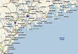 Printable Map Of Maine Coast Map Of Maine With Cities And Towns: