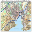 Aerial Photography Map of New Haven, CT Connecticut