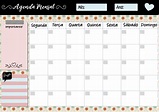 Planner Mensal (Arquivo Digital) no Elo7 | Deby Papelaria Personalizada ...