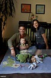 Eddie McClintock at Home with Wife Lynn Sanchez and Son News Photo ...