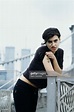 Singer Justine Frischmann of British indie band Elastica circa 1995 ...