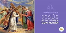 Vía Crucis Cuarta estación: Jesús se encuentra con María - Misioneros ...