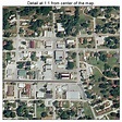 Aerial Photography Map of Humansville, MO Missouri