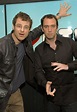 Matt Stone and Trey Parker at the MTV Studios, Times Square in New York ...