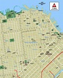 Downtown San Francisco Map - Ontheworldmap.com