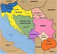 Yugoslavia On A World Map - Alvera Marcille