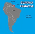 Límites de la Guayana Francesa — Saber es práctico