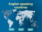 Map Of English Speaking Countries - World Map
