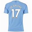 Hombre Kevin De Bruyne 17 1ª Equipación Azul Camiseta 2019/20 La Camisa ...