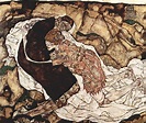 Egon Schiele (1890-1918) – Der Tod und das Mädchen. (1915) | Frits de Klerk