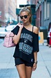 Josephine Skriver in Shorts out in New York City – GotCeleb