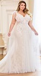 12 Gorgeous Plus Size Wedding Dresses for the Curvy Bride