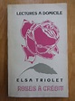 Elsa Triolet - Roses a credit - Cumpără