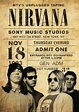Nirvana Unplugged In New York 1993 | Müzik posterleri, Vintage ...