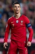 LISBON, PORTUGAL - MARCH 22: Cristiano Ronaldo of Portugal looks on ...