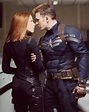 Natasha Romanoff and steve #NatashaRomanoff #steverogers # ...