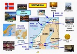 Mappa Della Norvegia Cartina Della Norvegia