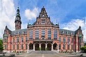 Main Building Of The University Of Groningen, Netherlands Stock Photo ...