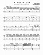 INTERSTELLAR (Piano arrangement) Sheet music for Piano | Download free ...