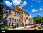 The Old New Castle Court House on Delaware Street in the historic ...