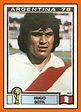 Hugo Sotil of Peru. 1978 World Cup Finals card. | Futebol, Figurinhas