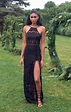 Look of the Day: Chanel Iman Stuns in Romantic Maxi Dress