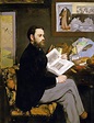 Edouard Manet - Portrait of Emile Zola (1840-1902) | Edouard manet ...