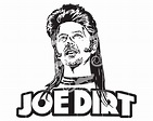 Joe Dirt SVG cut file, Movie with David Spade