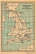 Map Of England 1700 - Zip Code Map