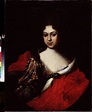 Portrait de la tsarevna Praskovia Ivanovna (1694-1731), niece de Pierre ...