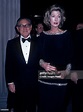 Henry Kissinger and wife Nancy circa 1983 in New York City. Nieuwsfoto ...