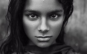 Look, Face, Black And White, Portrait Of A Girl, Expressive - Black And ...